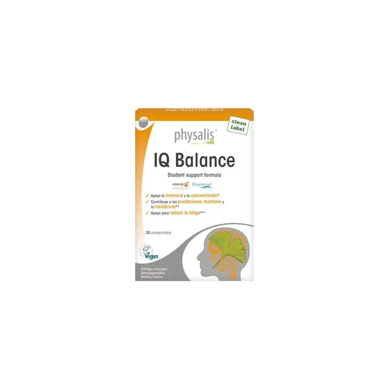 IQ balance memoria - 30 comprimidos - Physalis