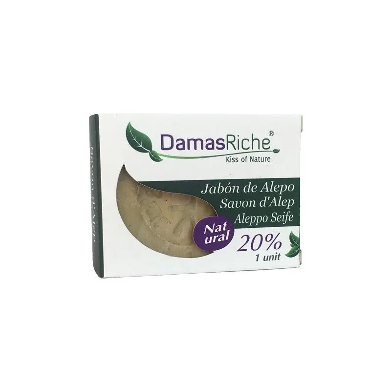 Jabon de Alepo 20% bio 200g Damasriche