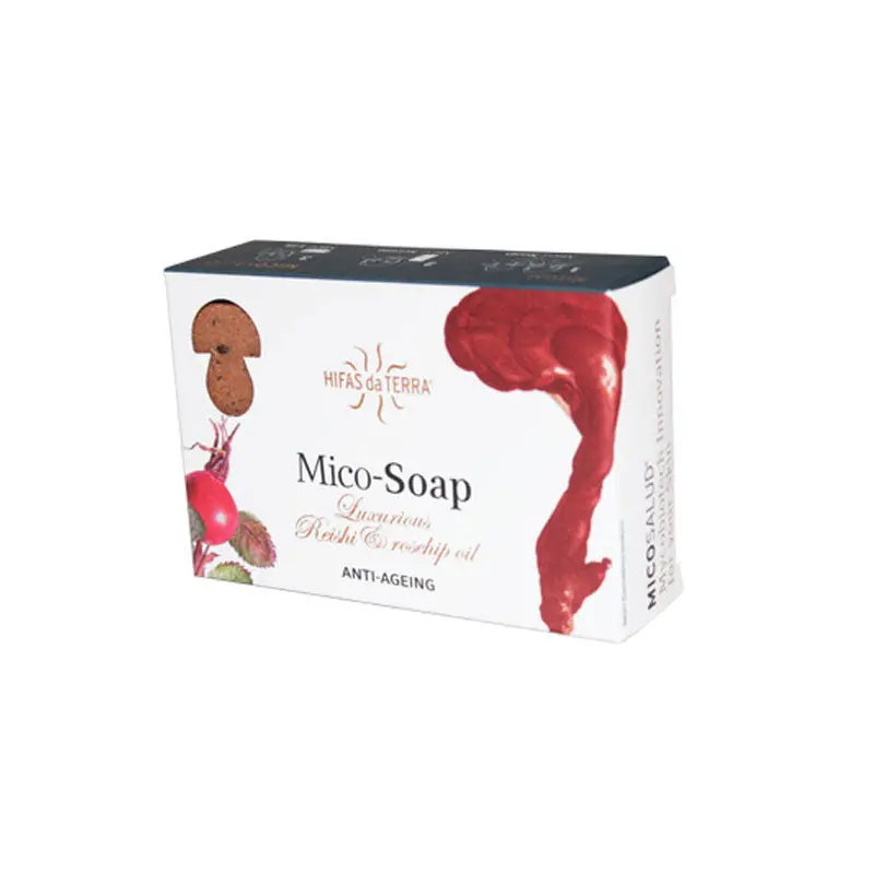 Jabon de Reishi y Aceite Rosa Mosqueta (Luxurious) 150g - HIFAS DA TERRA
