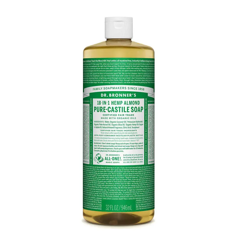 Jabon liquido Almendras 945ml Dr.Bronner's