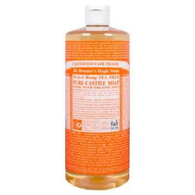 Jabon liquido arbol del te bio 240 ml Dr. Bronner's