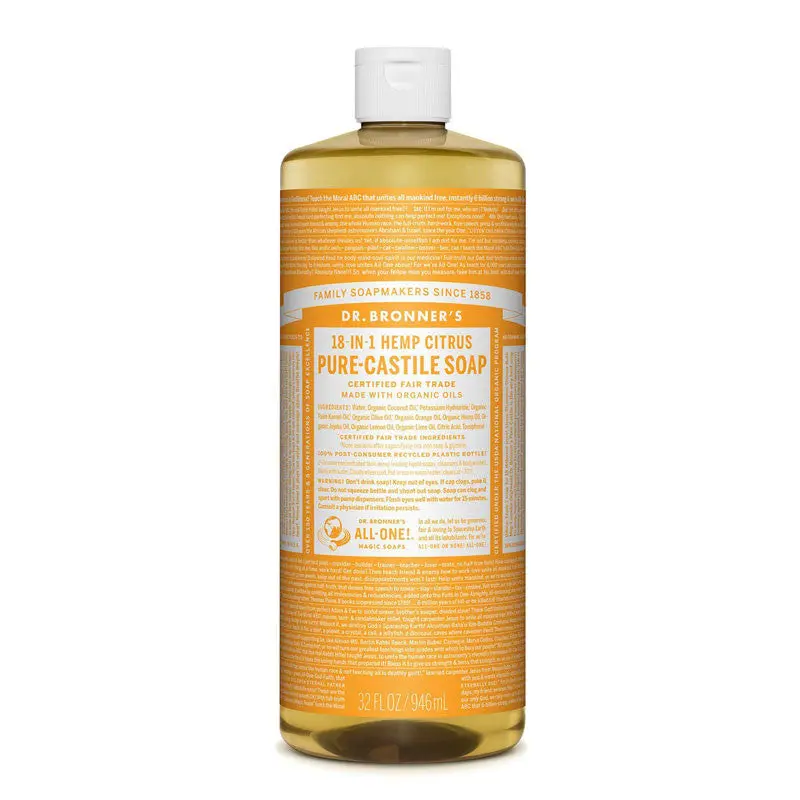 Jabon liquido Citricos Naranja 945ml Dr.Bronner's