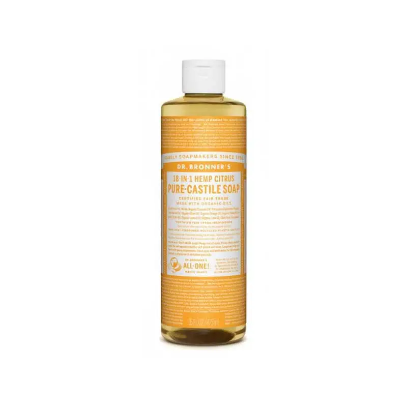 Jabon liquido citricos naranja bio 475ml Dr. Bronner's