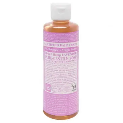 Jabon liquido de lavanda bio 240 ml Dr. Bronner's
