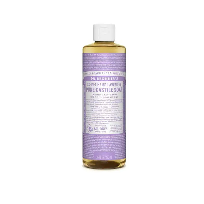 Jabon liquido de lavanda bio 475ml Dr. Bronner's