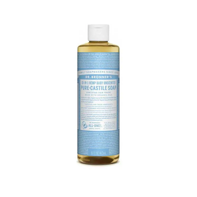 Jabon liquido neutro para niños bio 475ml Dr. Bronner's