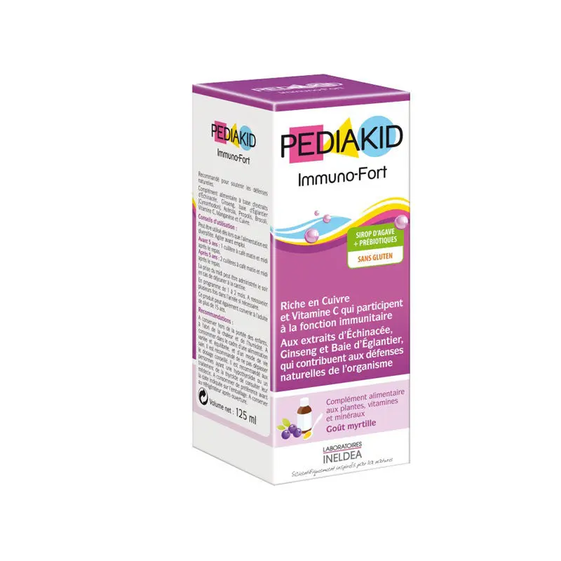 Jarabe inmuno fortalecedor 125 ml Pediakid