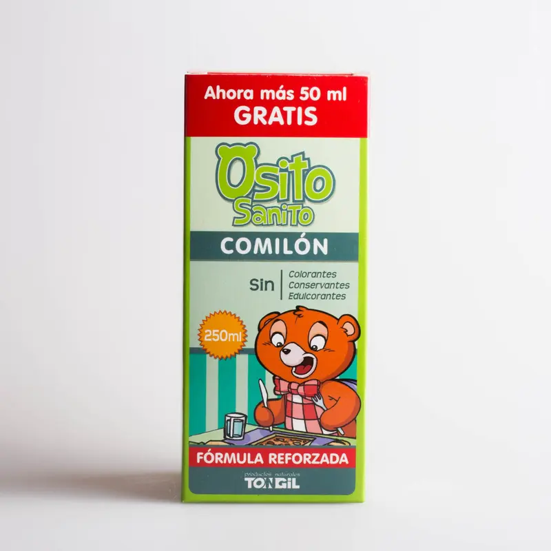 Jarabe Osito sanito comilón 250ML - Tongil