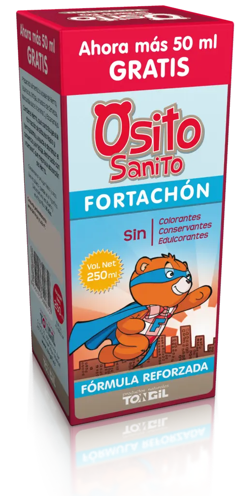 Jarabe Osito sanito fortachón 250ml - Tongil
