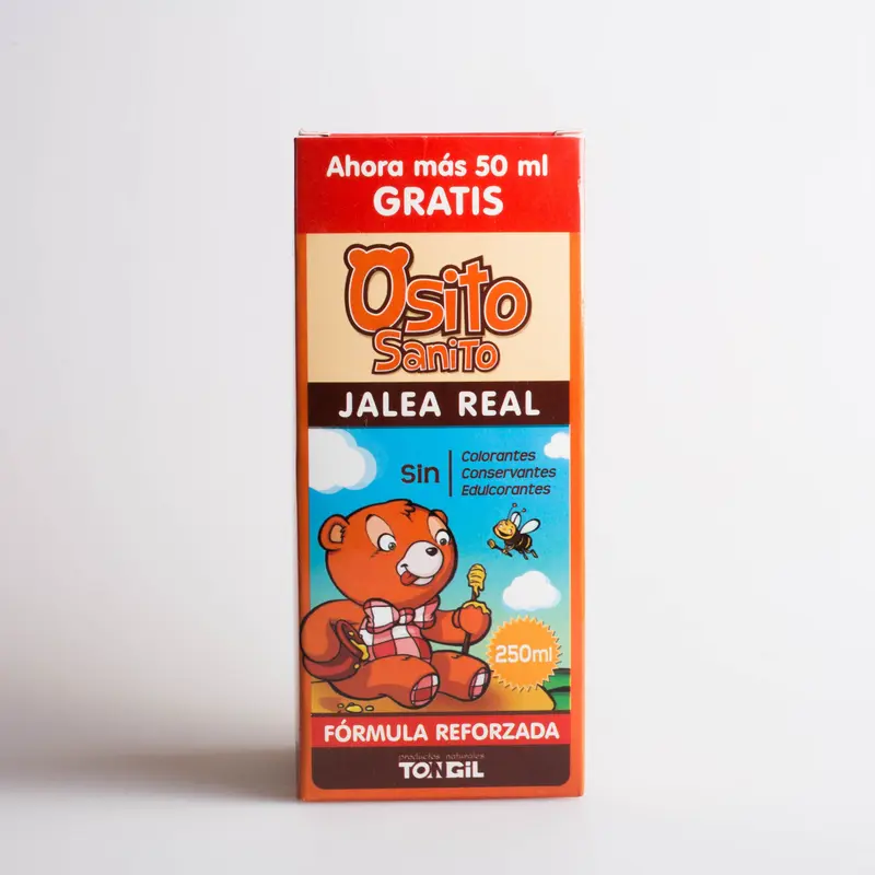 Jarabe Osito sanito Jalea Real 250ml - Tongil