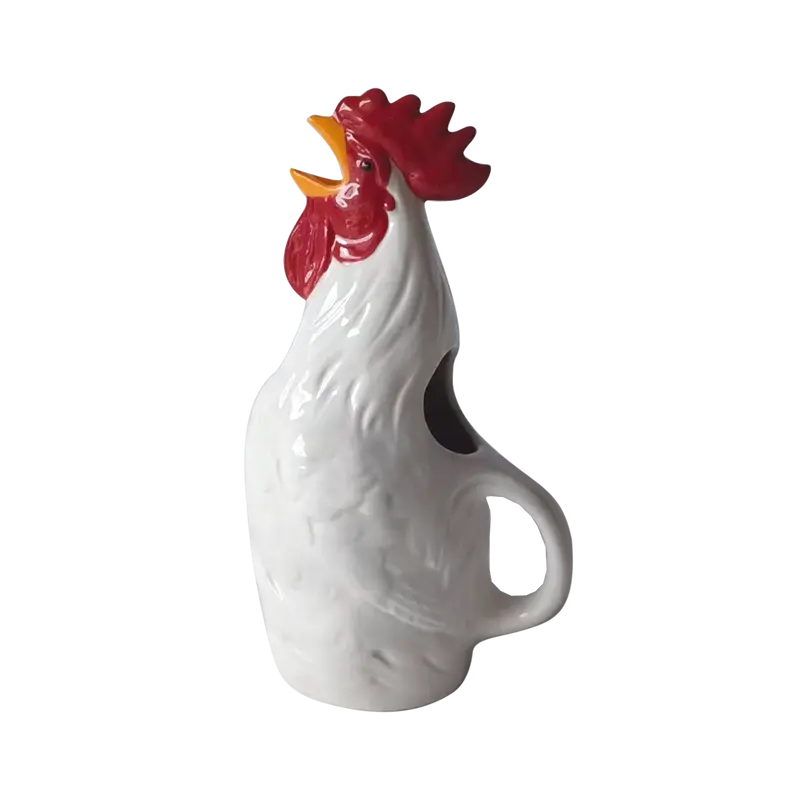 Jarra cerámica diseño gallo