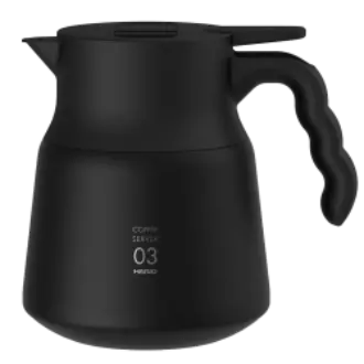 JARRA DE CAFE HARIO 800ML NEGRO