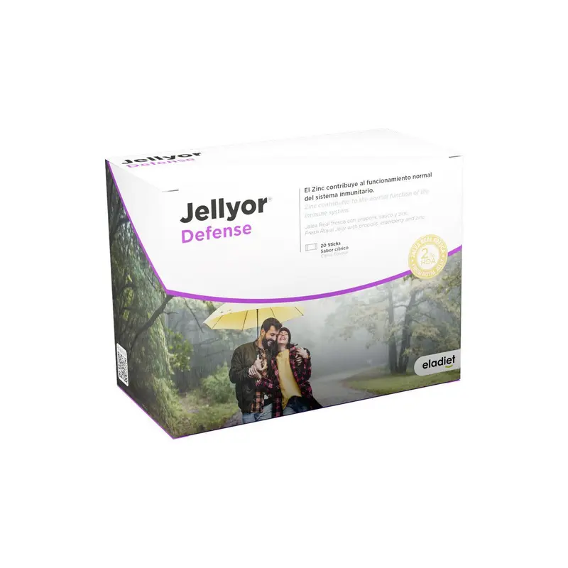Jellyor Defense Jalea Real fresca y propolis - 20 stick - Eladiet