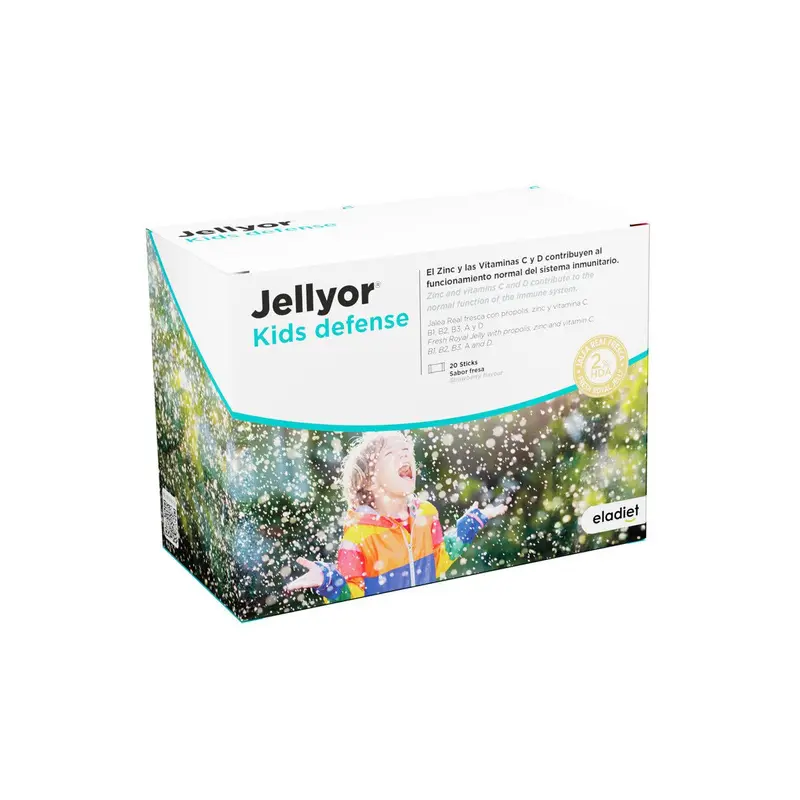 Jellyor Kids defense Jalea Real fresca y propolis - 20 stick - Eladiet