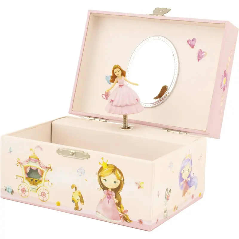 JOYERO CAJA DE MUSICA CON PRINCESA
