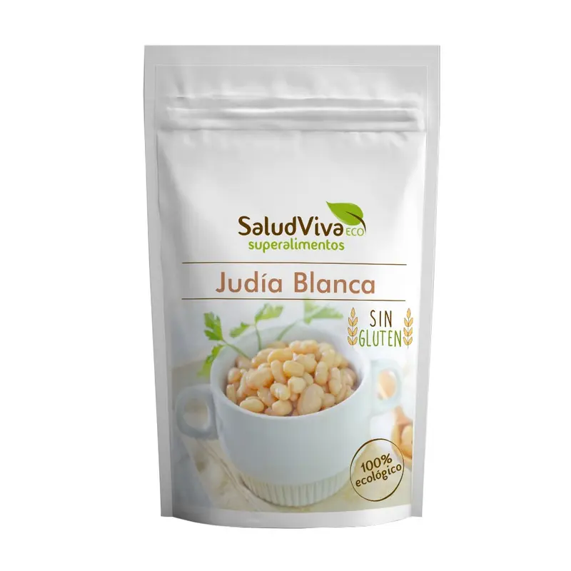 Judías Blancas Medianas 500g Eco - SALUD VIVA