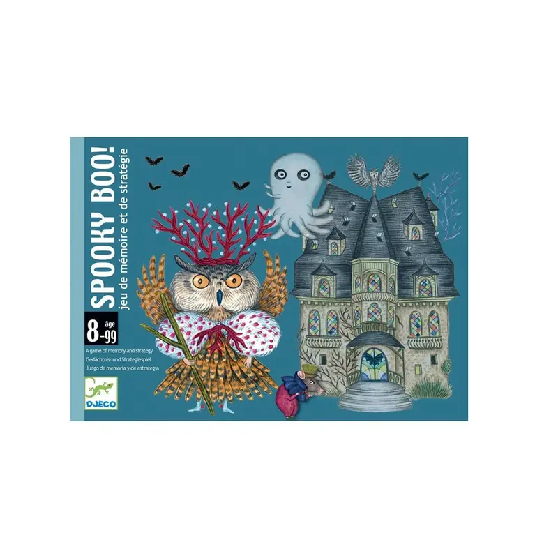 Juego de cartas Spooky Boo!