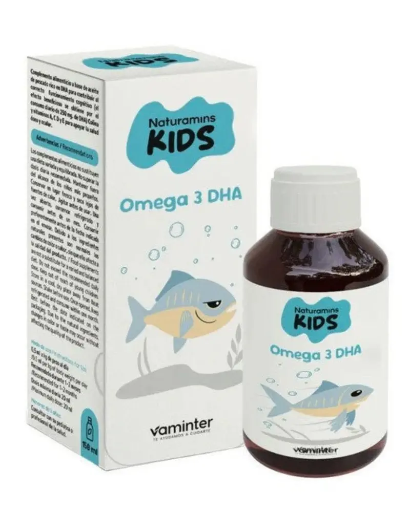 Kids Jarabe Omega 3 DHA - 150 ml - Naturamins