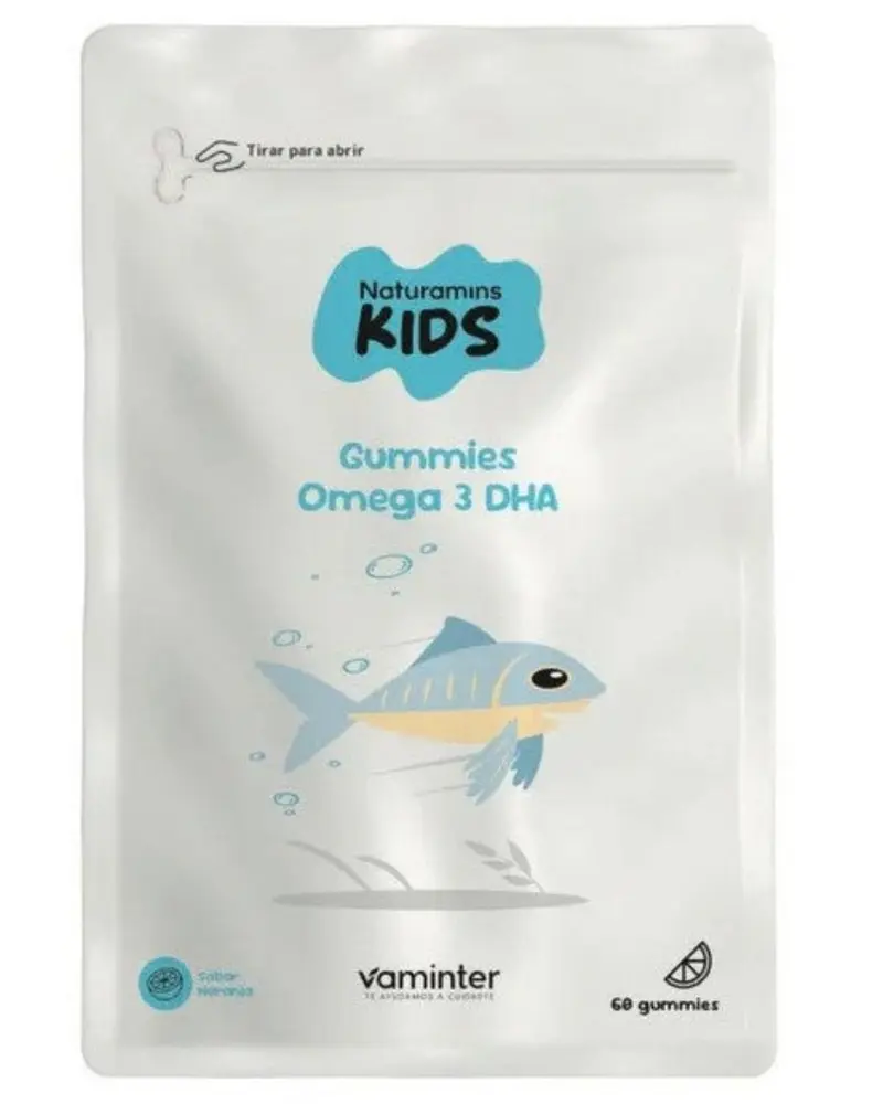 Kids Omega 3 DHA 60 gummies - Naturamins