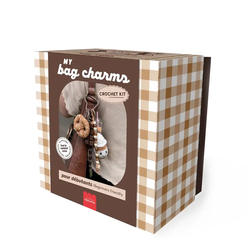 Kit crochet para principiantes - Charms Coffee Time