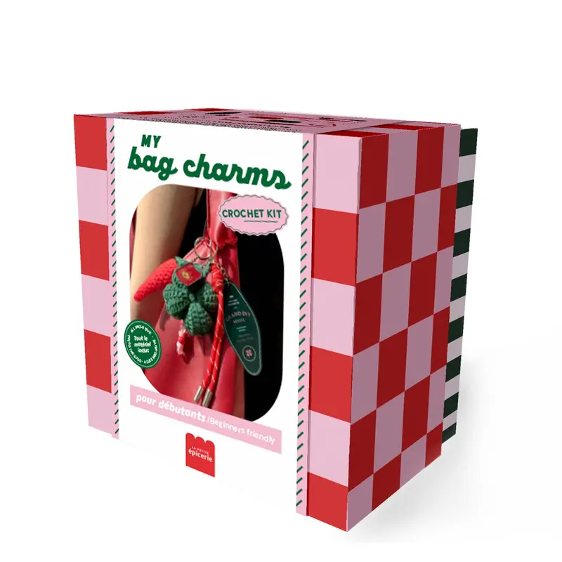 Kit crochet para principiantes - Charms Lucky Pepper