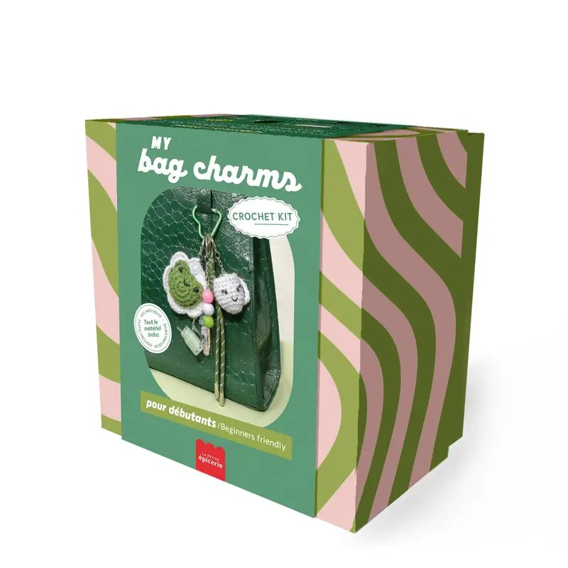 Kit crochet para principiantes - Charms Matcha Club