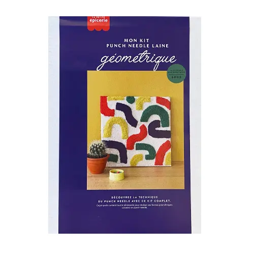 KIT DIY Punch Needle - Formas Geométricas