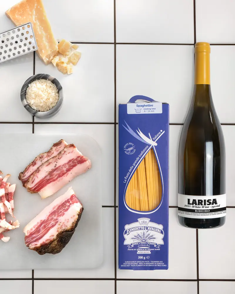 Kit pasta carbonara