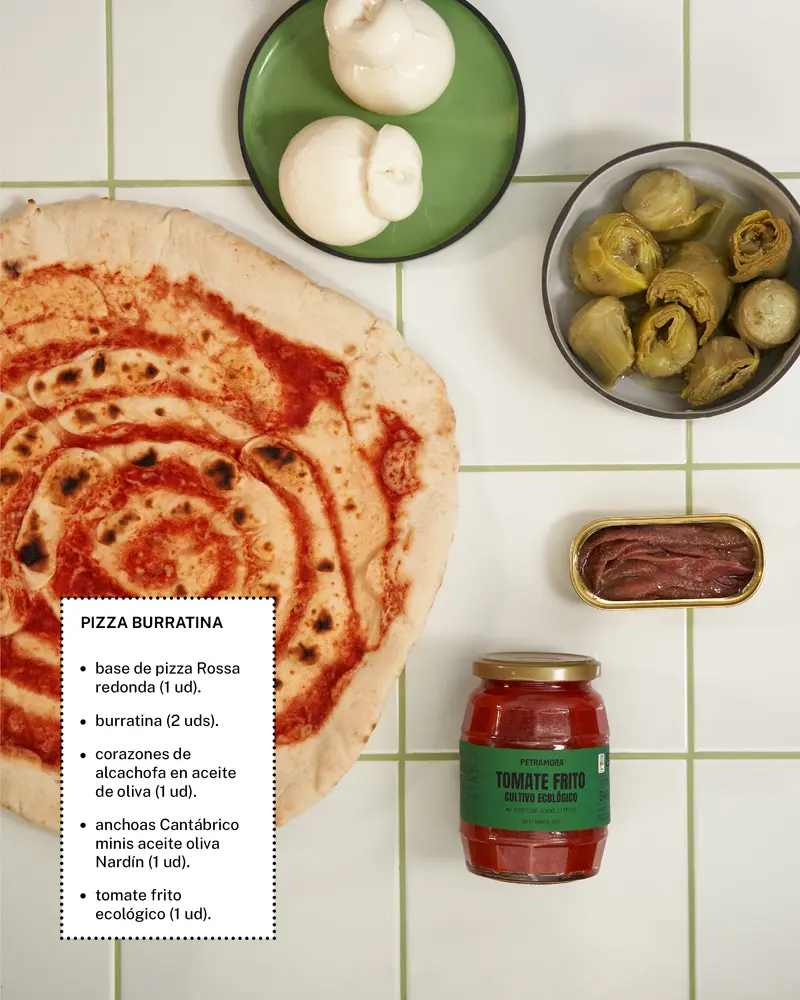Kit pizza burratina
