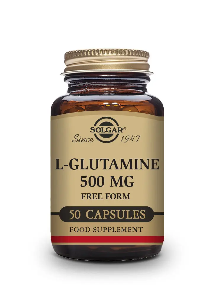 L-Glutamina 500 mg - 50 Cápsulas vegetales