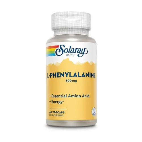 L-PHENYLALANINE 500 mg- 60Caps - SOLARAY
