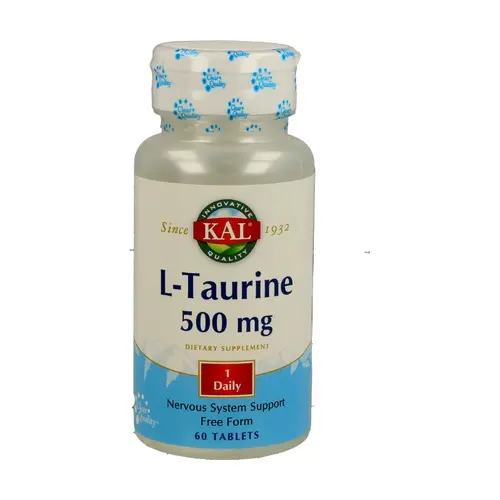 L-Taurina 500 Mg. - 60 Cáps.