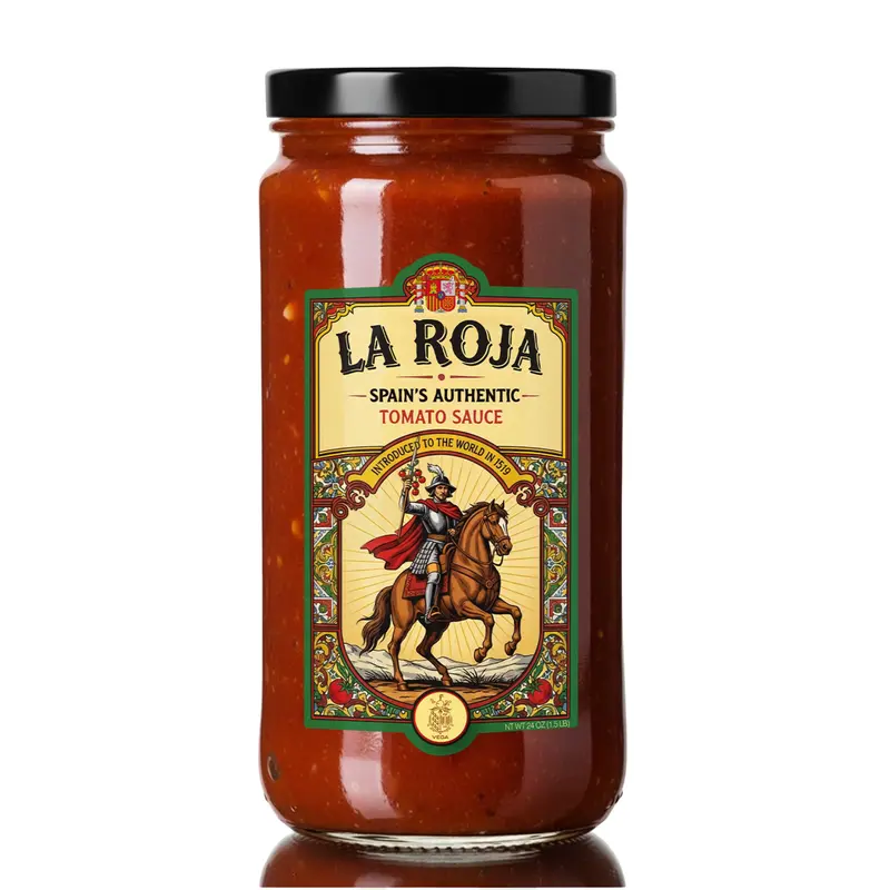 La Roja – Salsa de Tomate Artesanal con Aceite de Oliva Virgen Extra