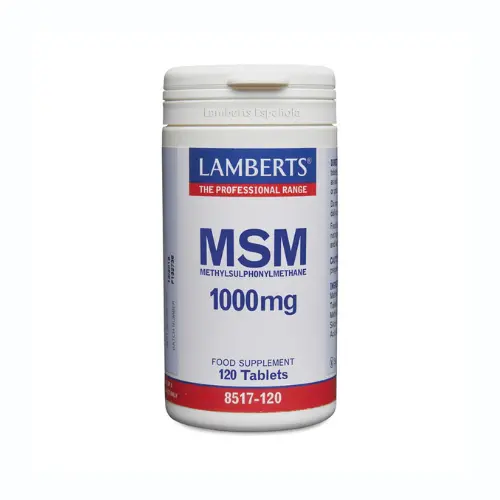 Lamberts MSM 1000 mg 120 comprimidos