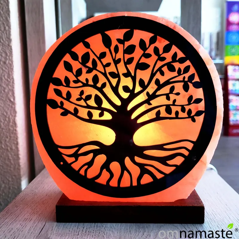 Lámpara de Sal Árbol de la Vida