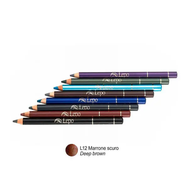 Lápiz para contorno de ojos marron oscuro L 12 Lepo