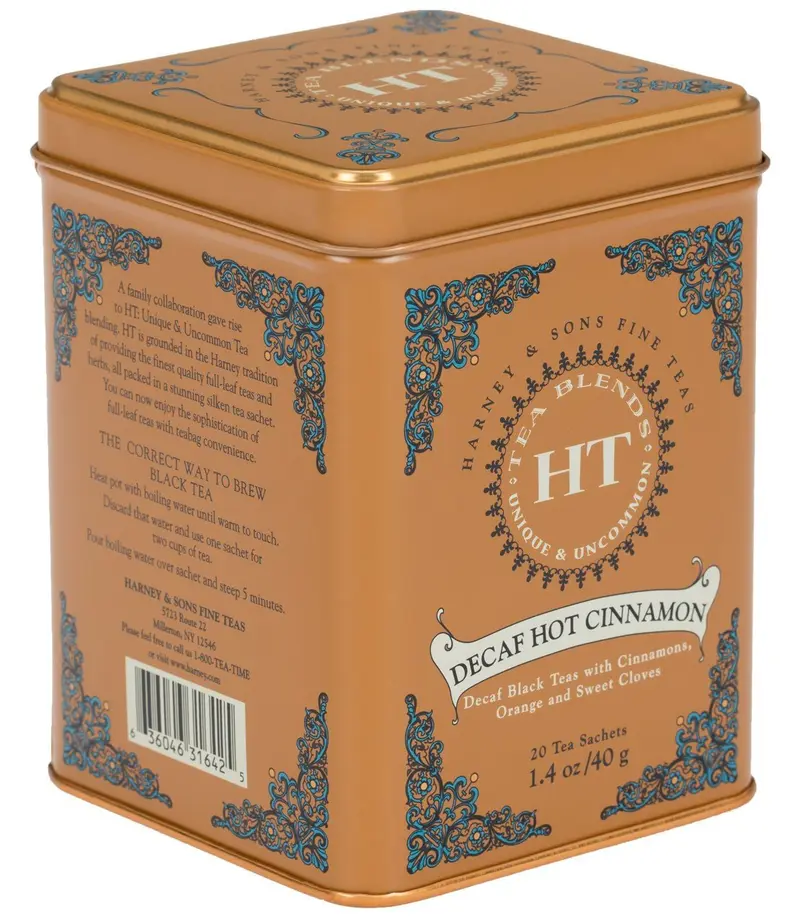 Lata 20 Sin teína Hot Cinnamon