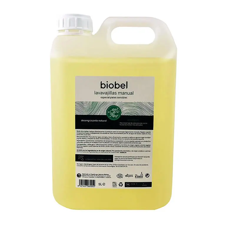 LAVAVAJILLAS BIO, 5 L - BIOBEL