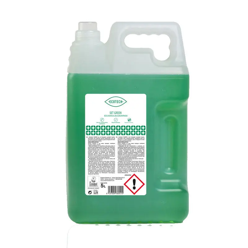 Lavavajillas manual concentrado (Set Green) Profesional 5L- Ecotech