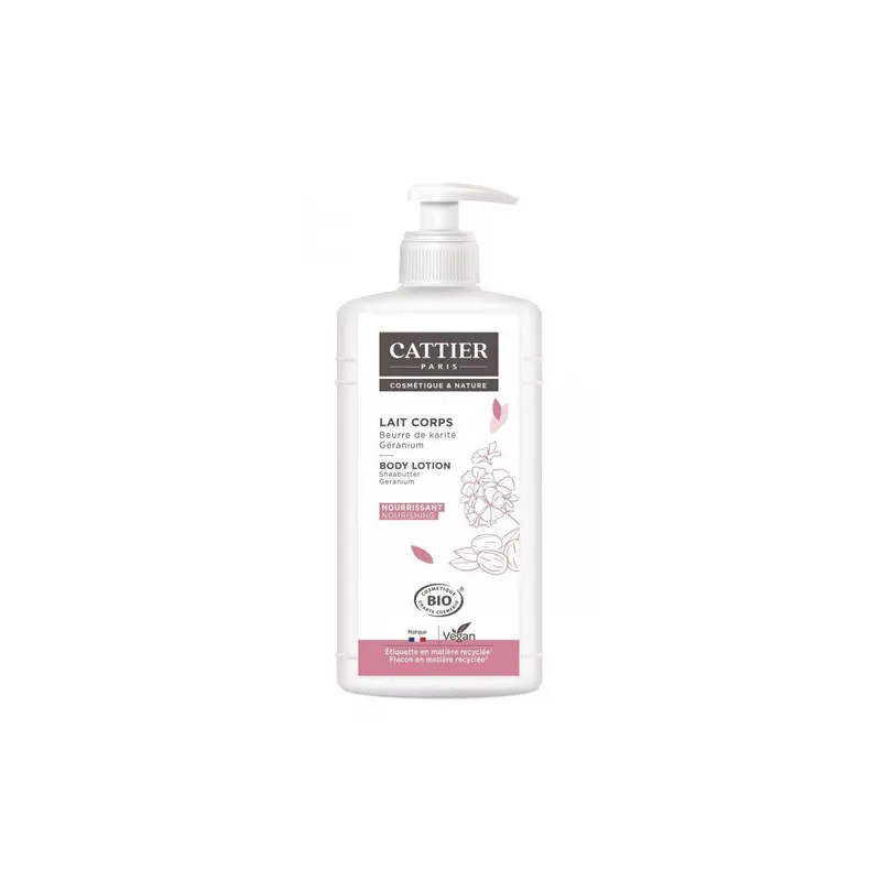 Leche Corporal Nutritiva con Manteca de Karite Bio - 500 ml - Cattier