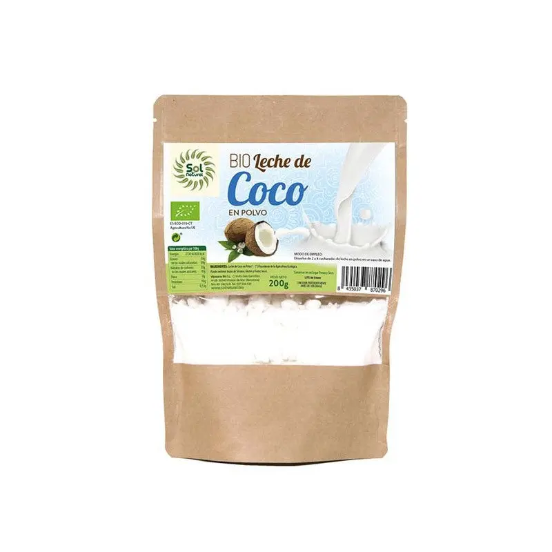 Leche de coco en polvo bio 200g Sol natural
