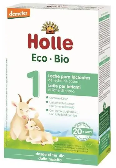 Leche de Continuacion a Base de Leche de Cabra Bio 400g - Holle