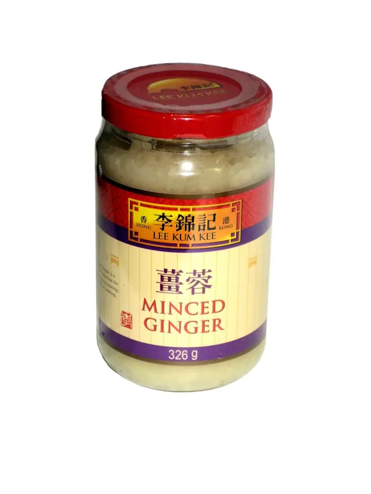 Lee Kum Kee Crema de Jengibre Picado en Tarro de 326g. Pasta de jengibre fresco lista para usar, ideal para salteados, marinadas y aderezos. Ahorra tiempo en la cocina.