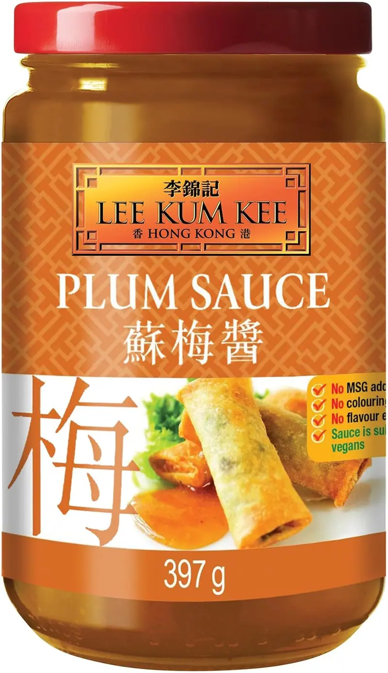 Lee Kum Kee Salsa de Ciruela, 397g. La auténtica salsa agridulce china, ideal como dip para rollitos de primavera, pato laqueado o para dar un toque afrutado a tus salteados.