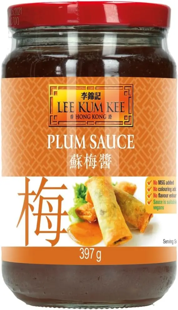 Lee Kum Kee Salsa de Ciruela, Pack Ahorro de 3 Botes (3x397g). Abastécete de la salsa agridulce más versátil para tus dips, glaseados y salteados. ¡Sabor chino auténtico en tu despensa!