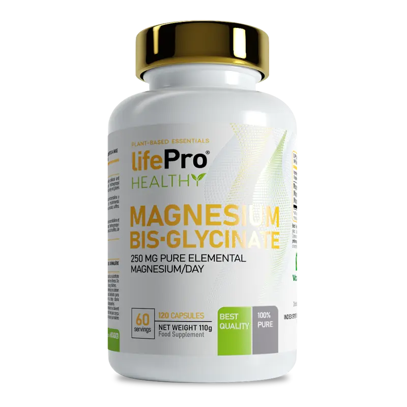 LIFE PRO BISGLICINATO DE MAGNESIO 120 Caps