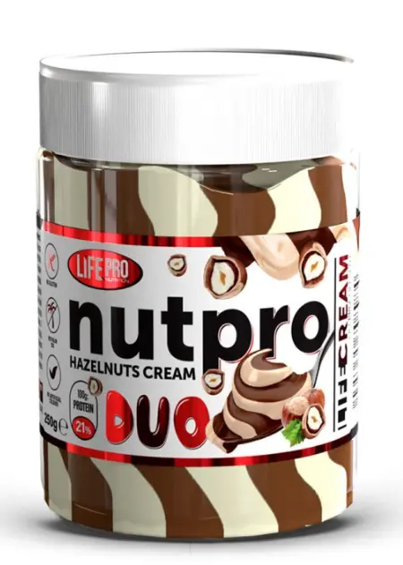 Life Pro Protein Cream Nutpro Duo 250g Gluten Free