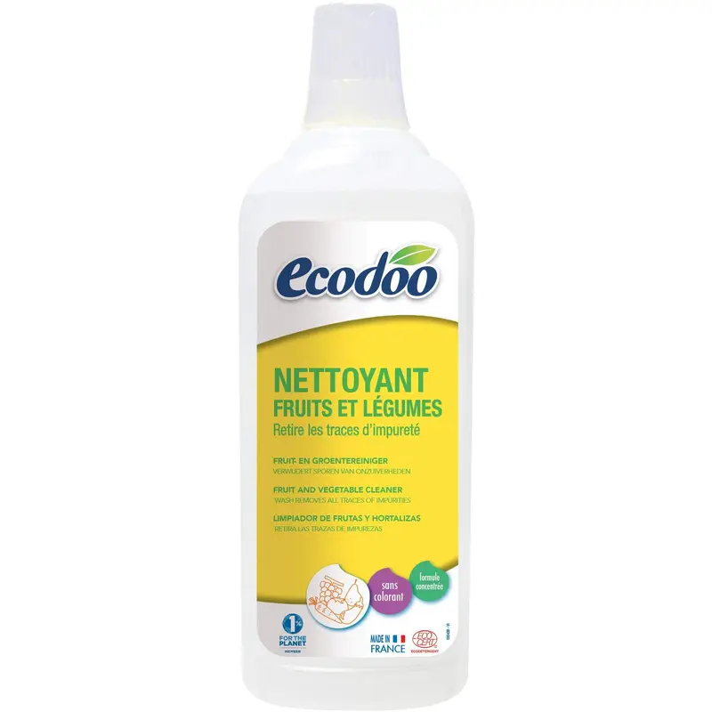 Limpiador de frutas y verduras y hortalizas eco 750ml - Ecodoo
