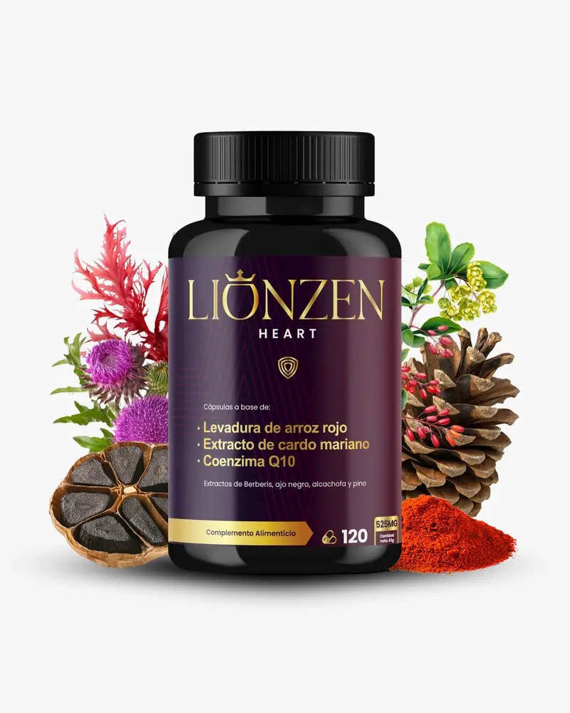 Lionzen Heart - 120 cápsulas - Lionzen