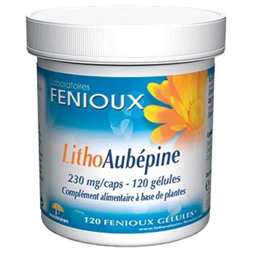 LithoAubepine Espino Albar 250Mg 120caps Fenioux